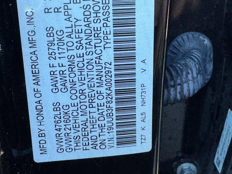 2019 Acura TLX w/Advance Pkg