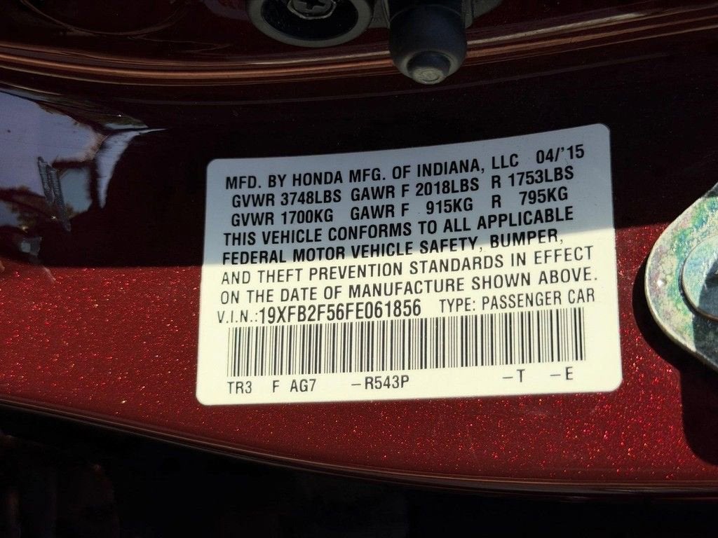 2015 Honda Civic Sedan LX