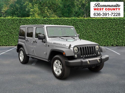 2016 Jeep Wrangler Unlimited Black Bear
