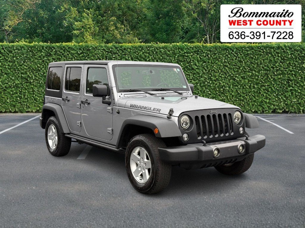 2016 Jeep Wrangler Unlimited Black Bear