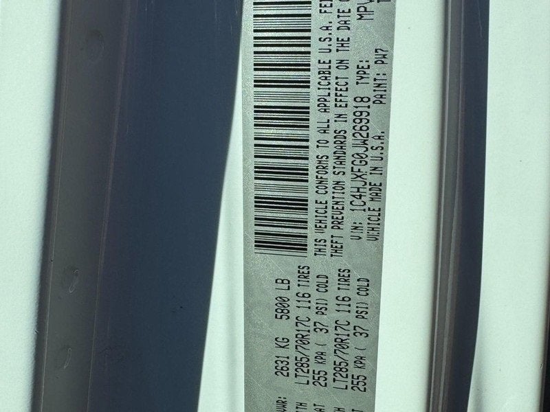 2018 Jeep Wrangler Unlimited Rubicon