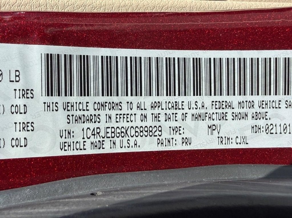 2019 Jeep Grand Cherokee Limited
