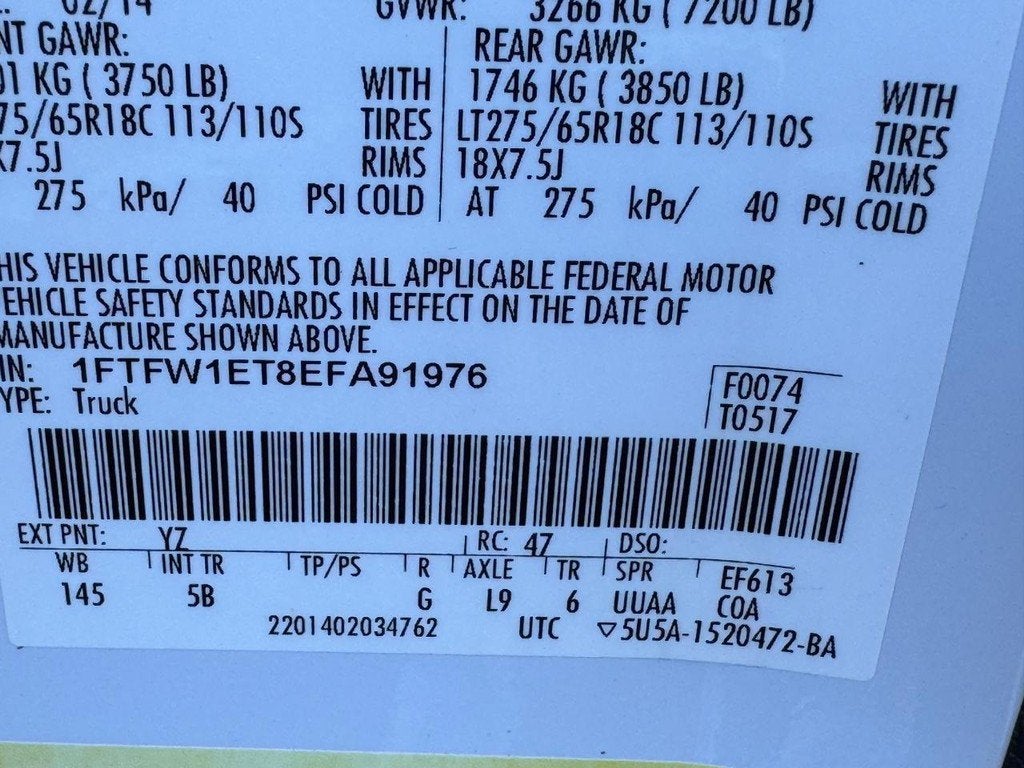 2014 Ford F-150 XL