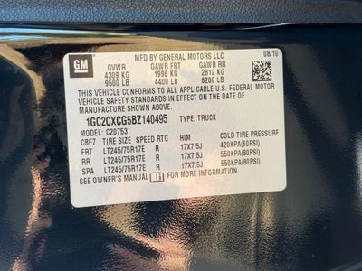 2011 Chevrolet Silverado 2500 HD LT