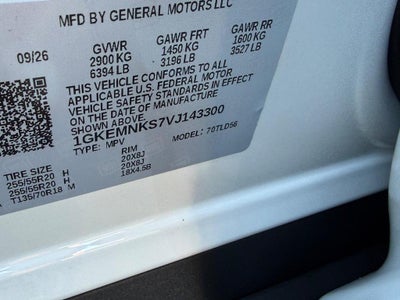 2027 GMC Acadia Elevation