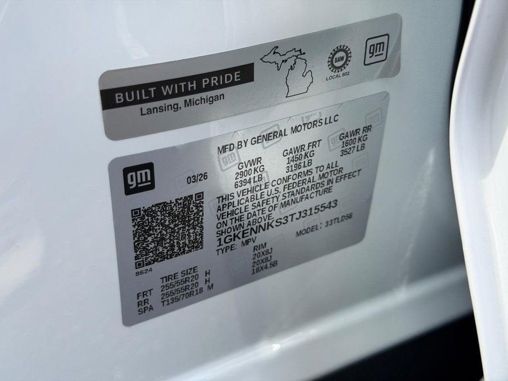 2026 GMC Acadia Elevation