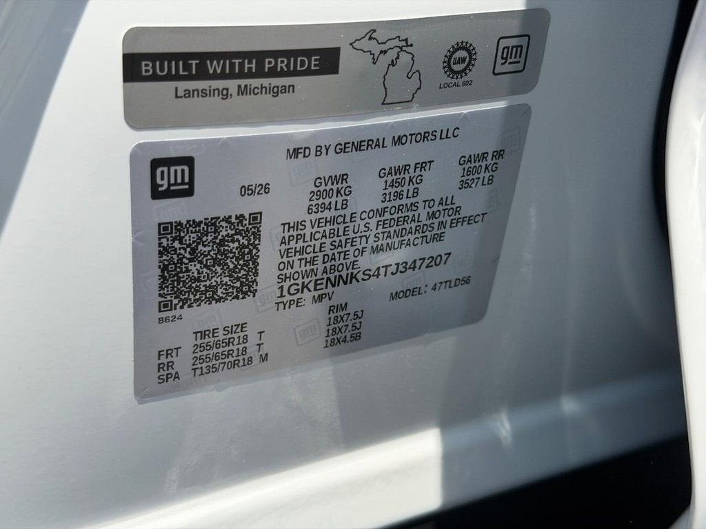 2026 GMC Acadia Elevation