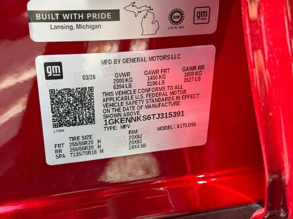 2026 GMC Acadia Elevation