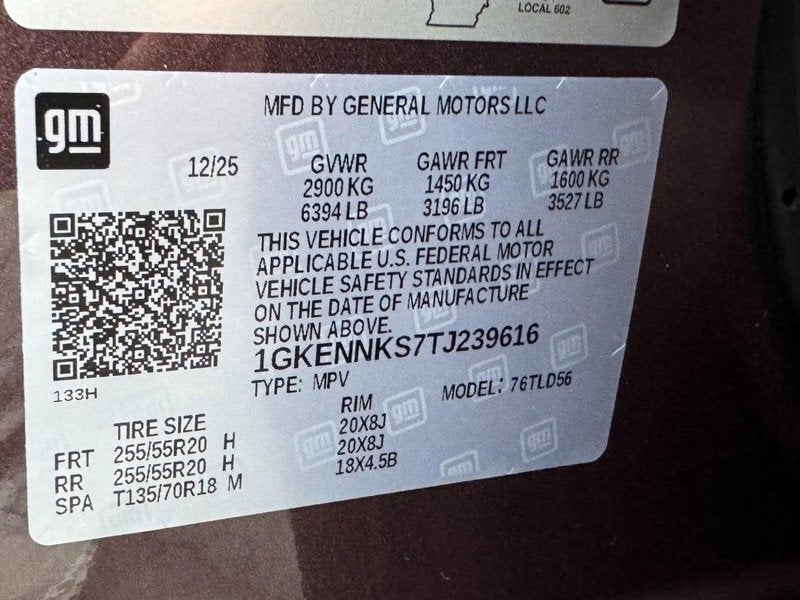 2026 GMC Acadia Elevation