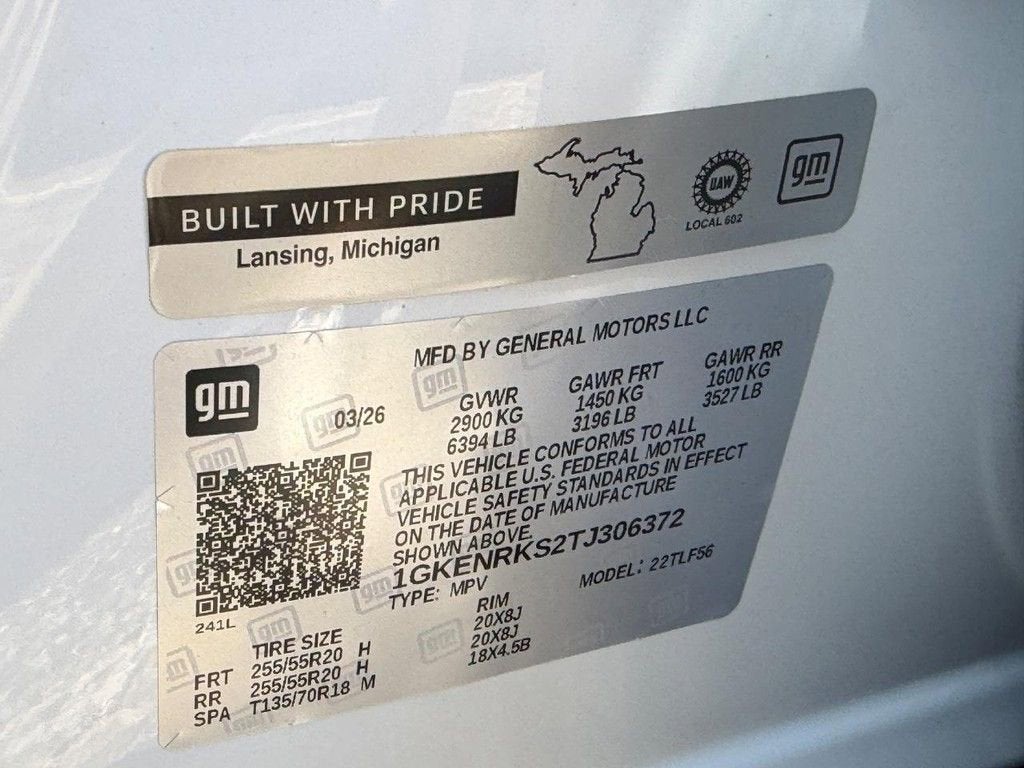 2026 GMC Acadia Denali