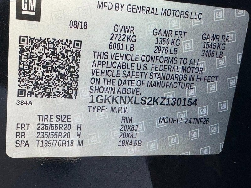 2019 GMC Acadia Denali