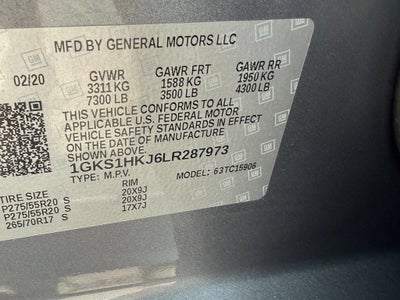 2020 GMC Yukon XL Denali