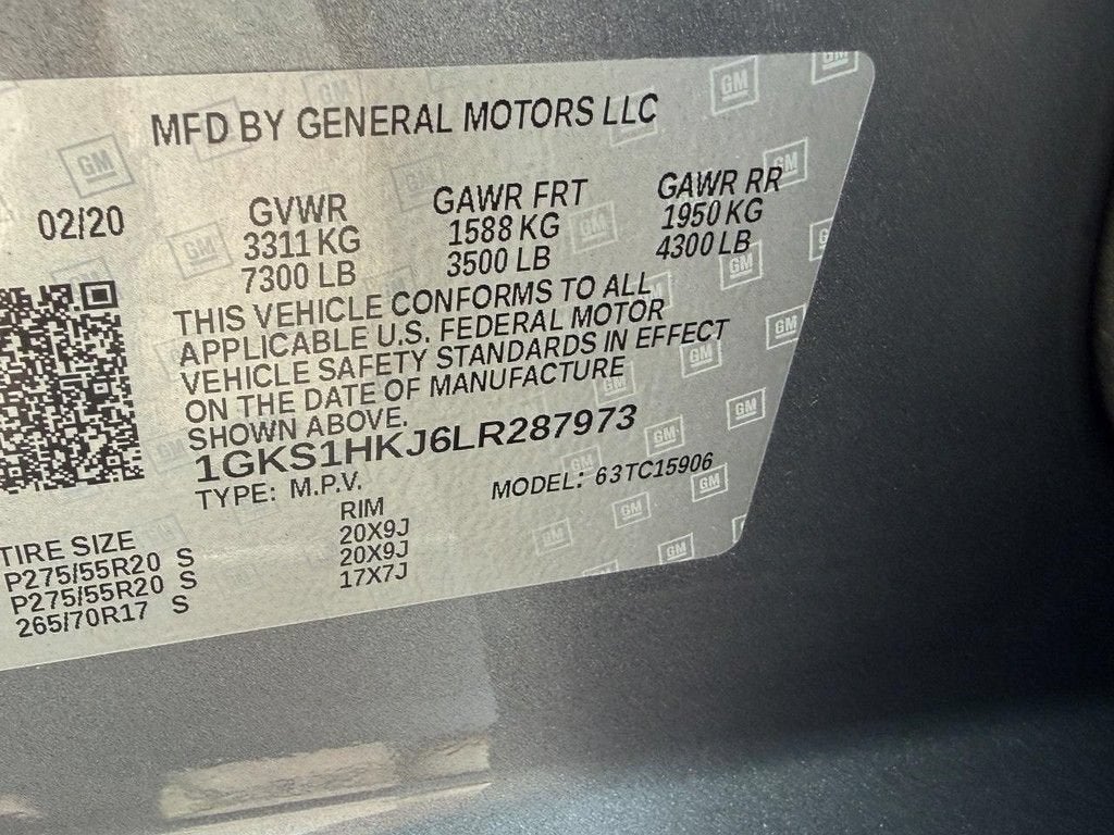 2020 GMC Yukon XL Denali