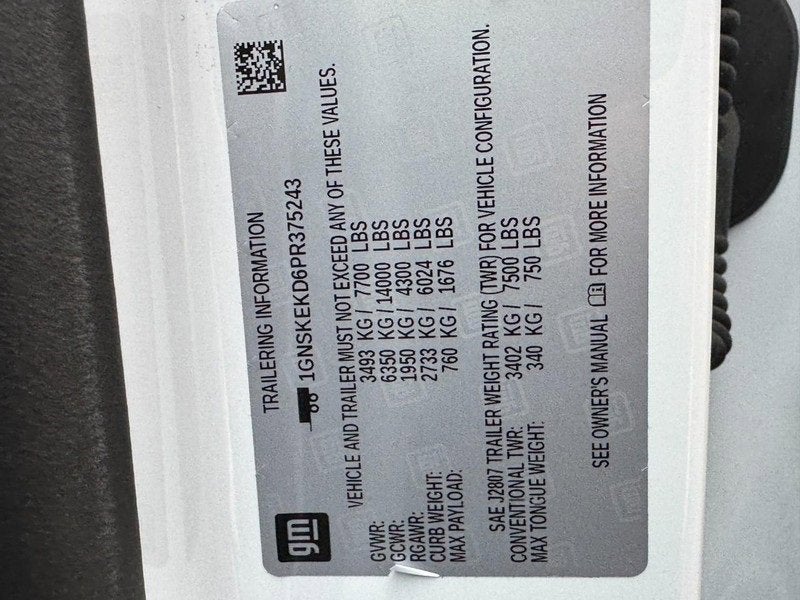 2023 Chevrolet Suburban RST