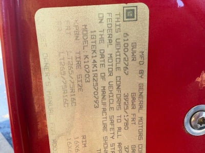 1994 GMC Sierra 1500 REG CAB 4WD 133WB