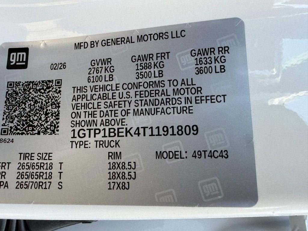 2026 GMC Canyon Elevation