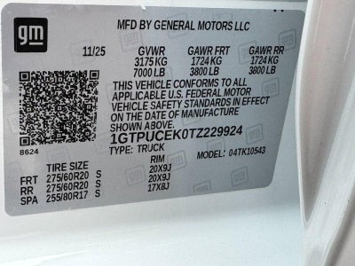 2026 GMC Sierra 1500 Elevation