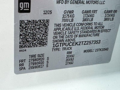 2026 GMC Sierra 1500 Elevation