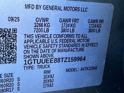 2026 GMC Sierra 1500 AT4