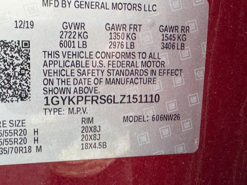 2020 Cadillac XT6 Premium Luxury