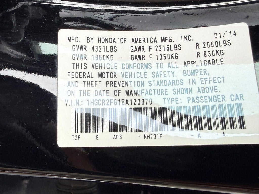 2014 Honda Accord Sedan EX-L