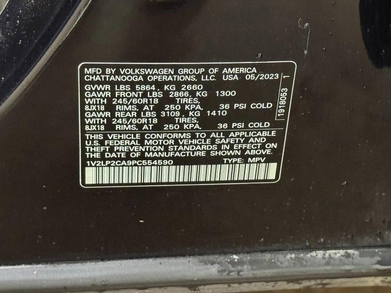 2023 Volkswagen Atlas 2.0T SE