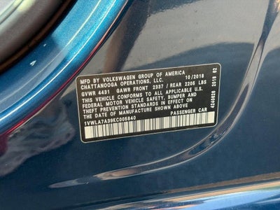 2019 Volkswagen Passat 2.0T Wolfsburg Edition