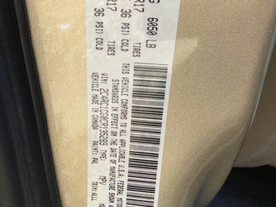 2012 Chrysler Town & Country Touring-L