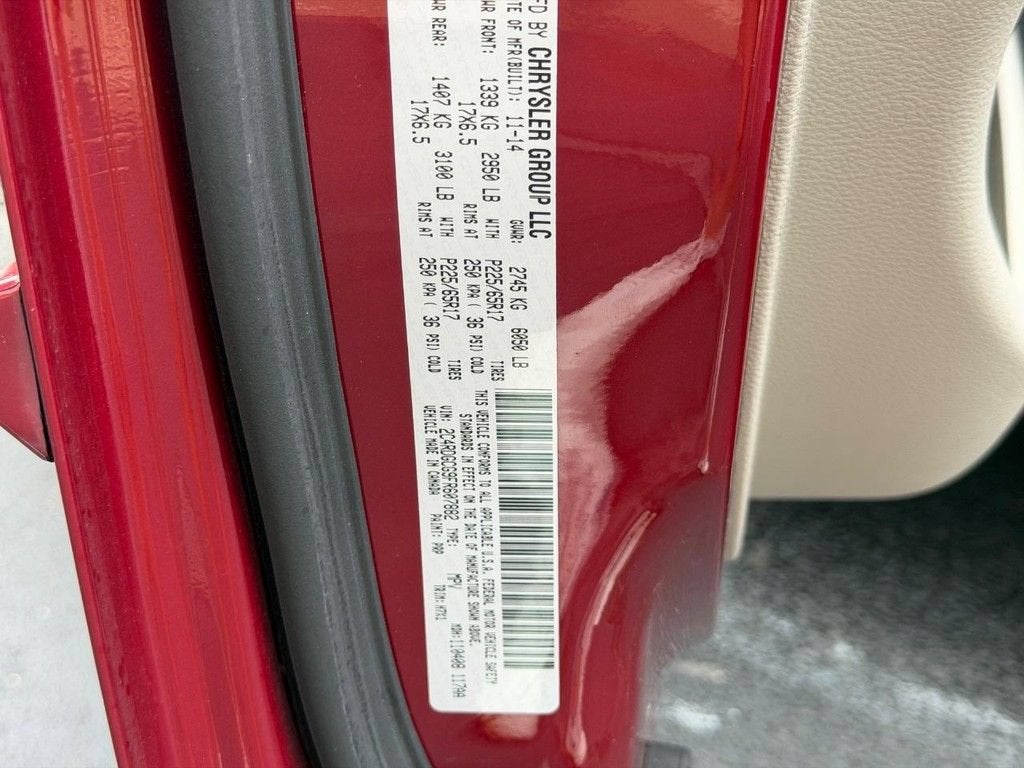 2015 Dodge Grand Caravan SXT