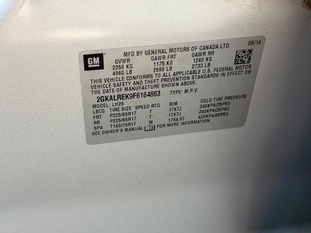 2015 GMC Terrain SLE