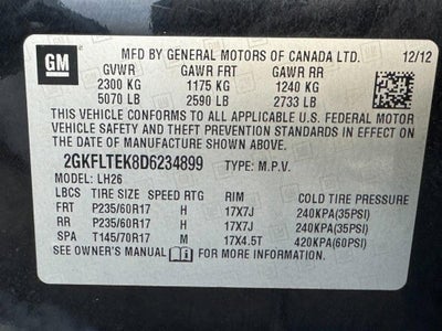 2013 GMC Terrain SLE