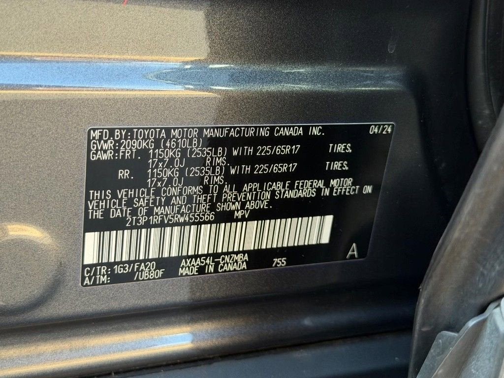2024 Toyota RAV4 XLE