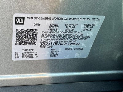 2027 GMC Terrain Elevation