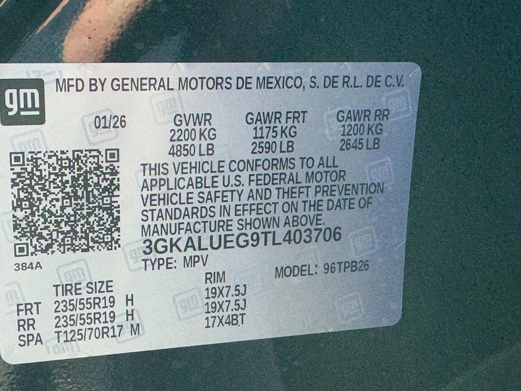 2026 GMC Terrain Elevation