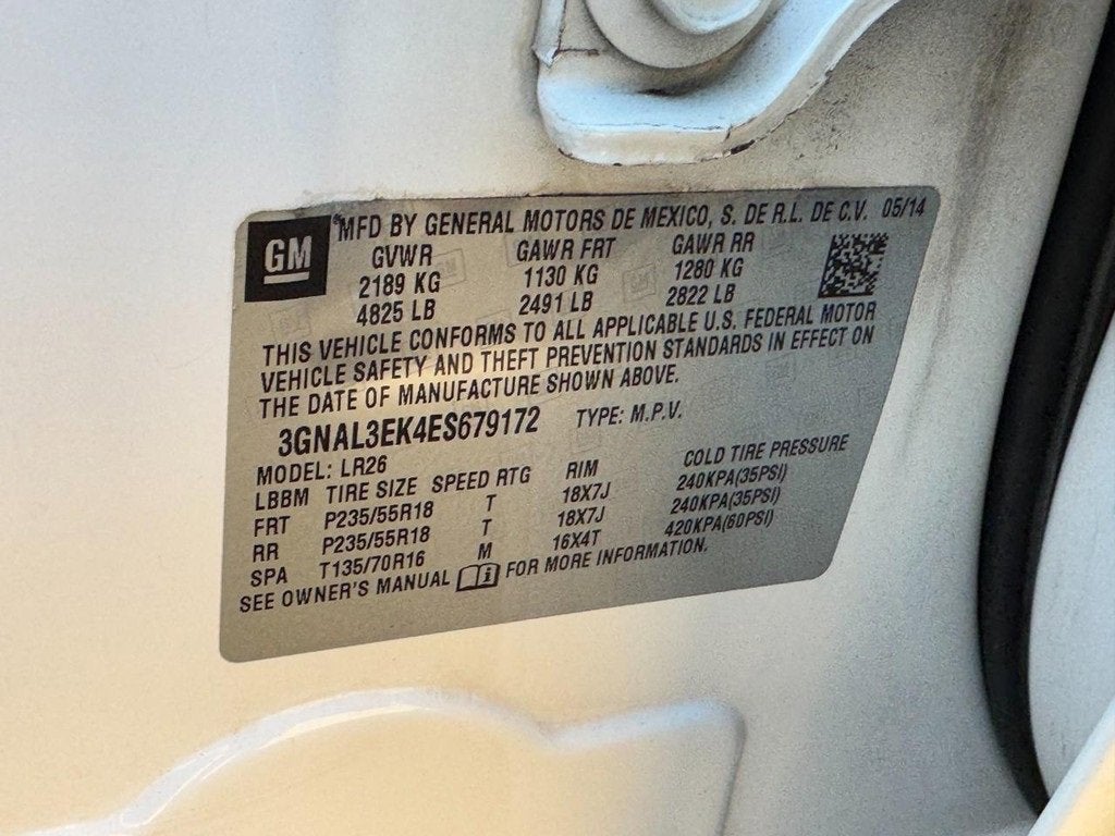 2014 Chevrolet Captiva LT