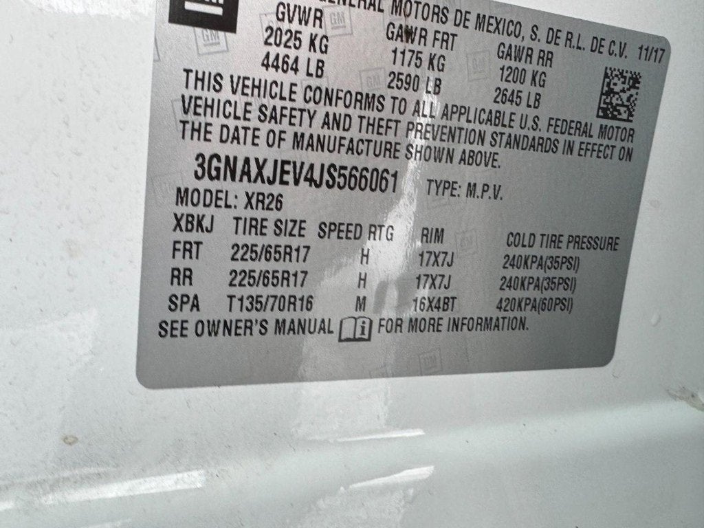 2018 Chevrolet Equinox LT