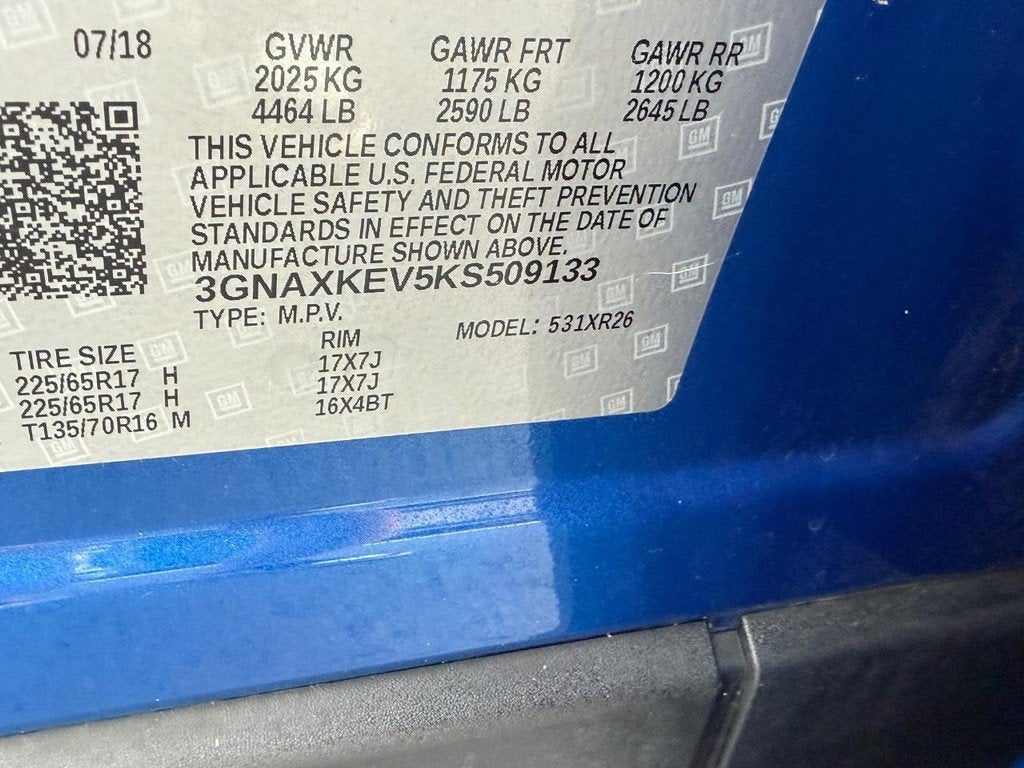 2019 Chevrolet Equinox LT