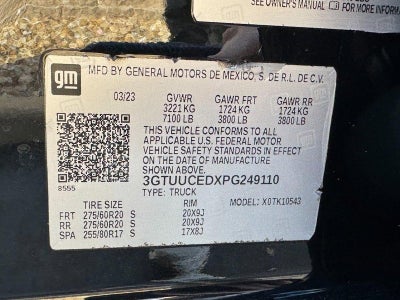 2023 GMC Sierra 1500 Elevation