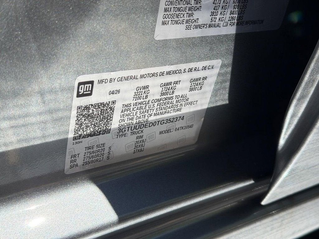 2026 GMC Sierra 1500 SLT