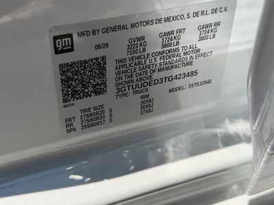 2026 GMC Sierra 1500 SLT