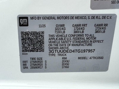 2026 GMC Sierra 1500 SLT