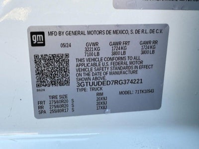 2024 GMC Sierra 1500 SLT