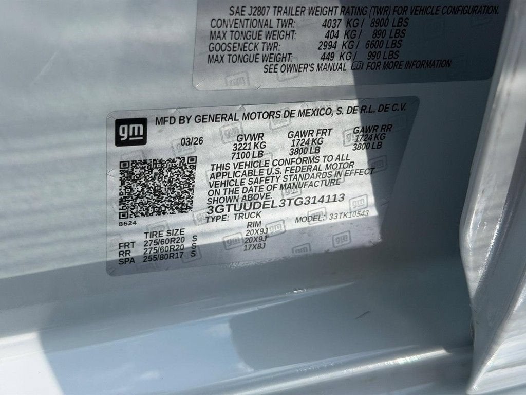 2026 GMC Sierra 1500 SLT