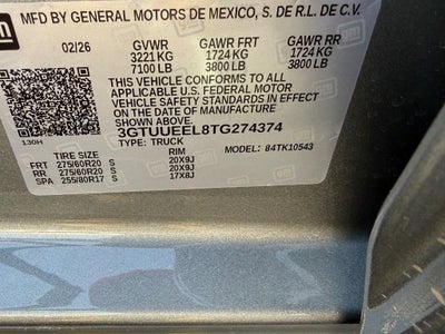2026 GMC Sierra 1500 AT4