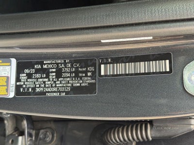 2024 Kia Forte LXS