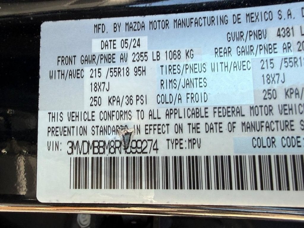 2024 Mazda Mazda CX-30 2.5 S Select Sport
