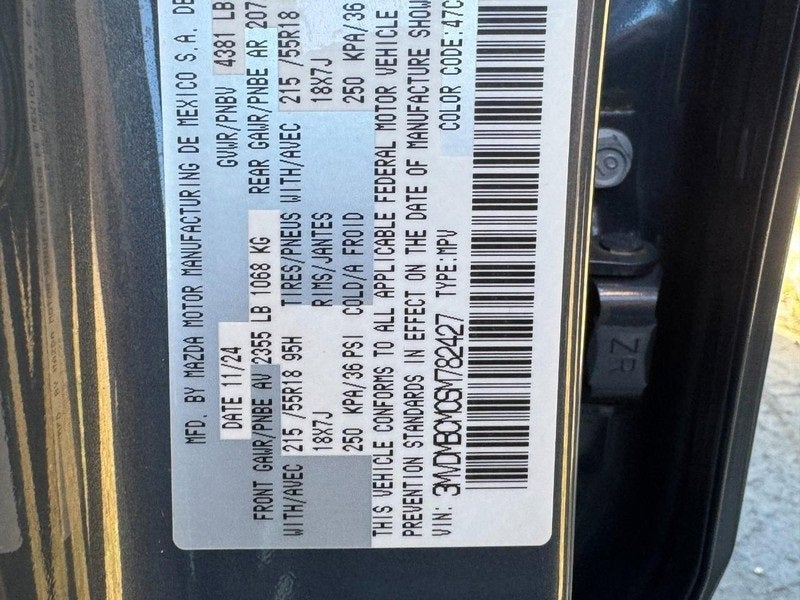 2025 Mazda Mazda CX-30 2.5 S Carbon Edition