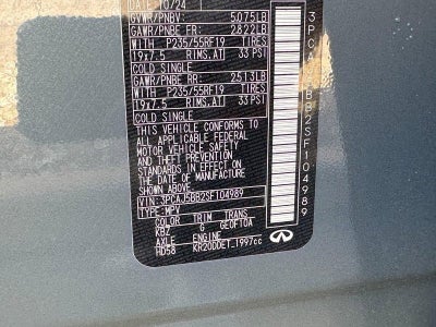 2025 INFINITI QX50 LUXE