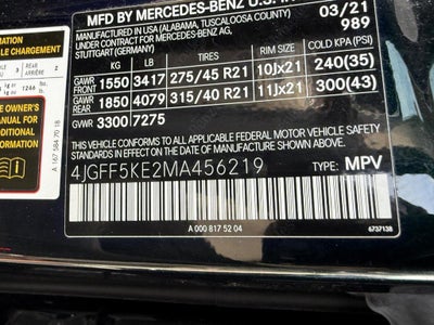2021 Mercedes-Benz GLS GLS 450