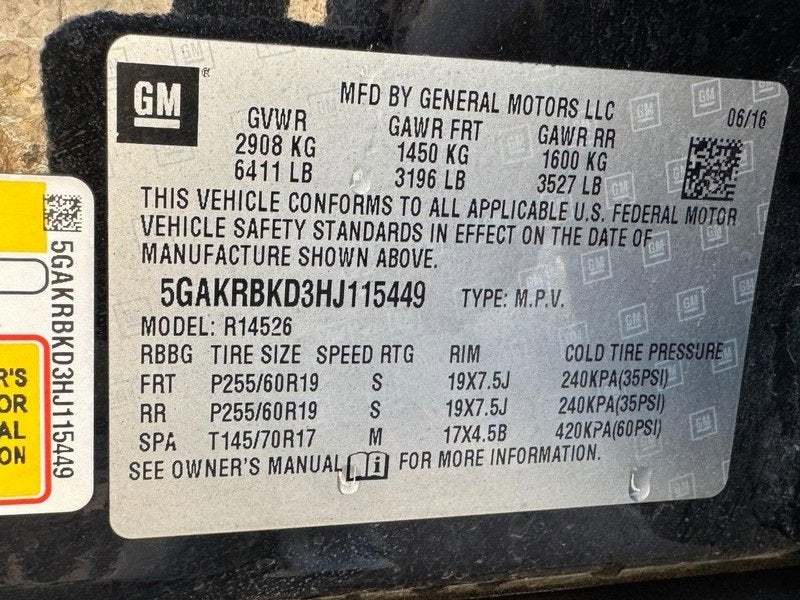 2017 Buick Enclave Leather